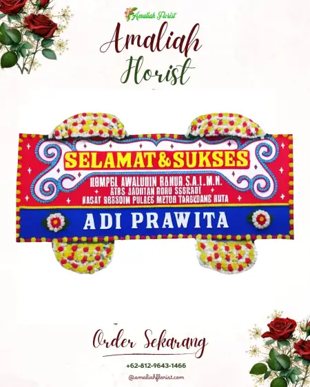 Papan Bunga Ucapan Selamat The Cilegon Ballroom